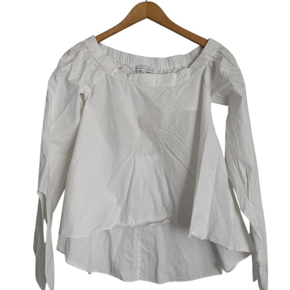 English Factory White Cotton Shirt